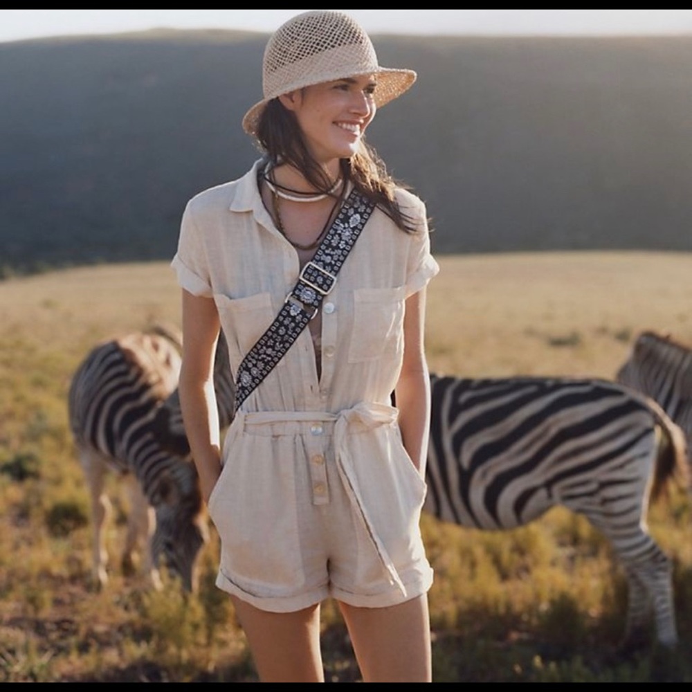 Cloth and Stone Linen Safari Jumper sL